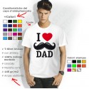 Maglietta I Love Papà 