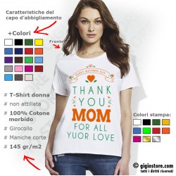 Festa della mamma, magliette personalizzate, stampa magliette, t-shirt personalizzate, festa della mamma regali originali