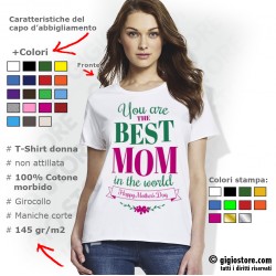 idee regalo Festa della mamma, magliette personalizzate, stampa magliette, t-shirt festa della mamma regali originali