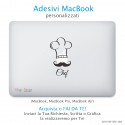 Adesivo MacBook - Chef