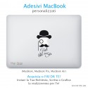 Adesivo MacBook - Feel like a Sir