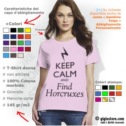 Maglietta Keep Calm and Find Horcruxes (Harry Potter Inspired)