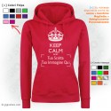 Felpa Donna Personalizzata Keep Calm