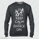 Felpe Keep Calm and Dance, Felpe Keep Calm Donna, Felpe Scuola di Ballo, Felpe Personalizzate