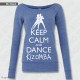 Felpa Keep Calm and Dance Kizomba, felpa keep calm and dance, felpa keep calm and dance on, Felpa Blu