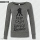 Felpa Keep Calm and Dance Bachata, felpa keep calm and dance, felpa keep calm and dance on, Felpe Personalizzate