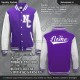 Giacca College Bambina Neutra o Personalizzata con Iniziali tuo Nome Letterman Varsity Jacket oppure con tua Scritta e Immagine