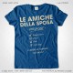 Magliette Addio al Nubilato Amiche della Sposa T-Shirt colore Blu Royal Stampa Personalizzata Crema Taglia XS, S, M, L, XL, XXL