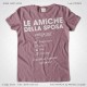 Magliette Addio al Nubilato Amiche della Sposa T-Shirt colore Viola Vintage Stampa Personalizzata Bianco Taglia XS, S, M, L, XL