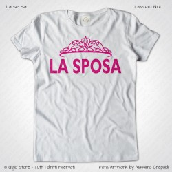 magliette per matrimonio, magliette sposi, t-shirt addio al nubilato, t-shirt addio al celibato, maglietta matrimonio la sposa