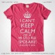 Magliette Addio Nubilato Keep Calm Sposa T-Shirt Matrimonio Colore Fucsia Stampa Personalizzata Bianco Taglia XS-S-M-L-XL