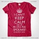 Magliette Addio Nubilato Keep Calm Sposa T-Shirt Matrimonio Colore Amarena Stampa Personalizzata Bianco Taglia XS-S-M-L-XL