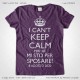 Magliette Addio Nubilato Keep Calm Sposa T-Shirt Matrimonio Colore Viola Stampa Personalizzata Bianco Taglia XS-S-M-L-XL