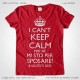 Magliette Addio Nubilato Keep Calm Sposa T-Shirt Matrimonio Colore Rosso Veneziano Stampa Bianco Taglia XS-S-M-L-XL-XXL