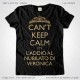 Magliette Keep Calm Addio Nubilato Amiche della Sposa T-Shirt Colore Nero Stampa Personalizzata Oro Taglia XS-S-M-L-XL-XXL