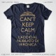 Magliette Keep Calm Addio Nubilato Amiche della Sposa T-Shirt Colore Navy Stampa Dorata Taglia XS-S-M-L-XL-XXL