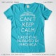 Magliette Keep Calm Addio Nubilato Amiche della Sposa T-Shirt Matrimonio Colore Turchese Stampa Colore Bianco Taglia XS-S-M-L-XL