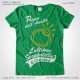 Magliette Addio Nubilato Ultima Scappatella Sposa T-Shirt Matrimonio Amiche Verde Kelly Stampa Bianco-Giallo Taglia XS-S-M-L-XL