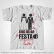 Maglietta Addio al Celibato Party T-Shirt Matrimonio per lo Sposo e Amici La Festa non è ancora finita. Personalizza Magliette!