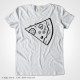 Maglietta coppia pezzo di pizza complementare idee regalo per coppie innamorate, amico amica, fratello sorella, Pizzaioli, ecc.