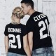 Idee Regalo T-Shirt divertenti coppie con Nomi Numeri personalizzati per anniversari, nozze, date importanti, feste e ricorrenze