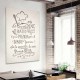 Poster citazione Anthelme Brillat la scoperta di un piatto nuovo.. Adesivi Murali Cucina Ristorazione Wall Sticker Muri e Pareti