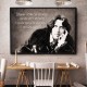 Sogna come se dovessi vivere per sempre vivi come se dovessi morire oggi Poster Adesivi Oscar Wilde Cucina Soggiorno Camera