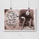 Posso resistere a tutto tranne che alle tentazioni Poster Adesivi Frasi Aforismi Oscar Wilde decorazioni Muri Pareti idee regalo