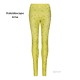 Gigio Store Leggings Donna 95% Poliestere 5% elastan molto comode asciugatura rapida colore kaleidoscope lime