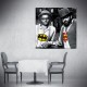 Poster Wall Art Bud Spencer Terence Hill parodia Batman Superman decorazione casa cucina camera da letto bambini ufficio