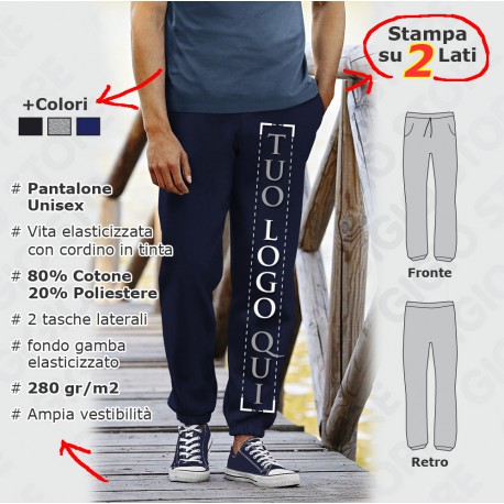 Pantalone Elastic Leg Unisex