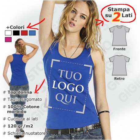 Tank Top Premium da Donna