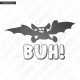 Maglietta Halloween Funny Bat Woman