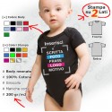 Body Neonato Personalizzato