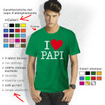 magliette i love papà
