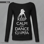 Felpa Keep Calm and Dance Kizomba, felpa keep calm and dance, felpa keep calm and dance on, Felpa nera